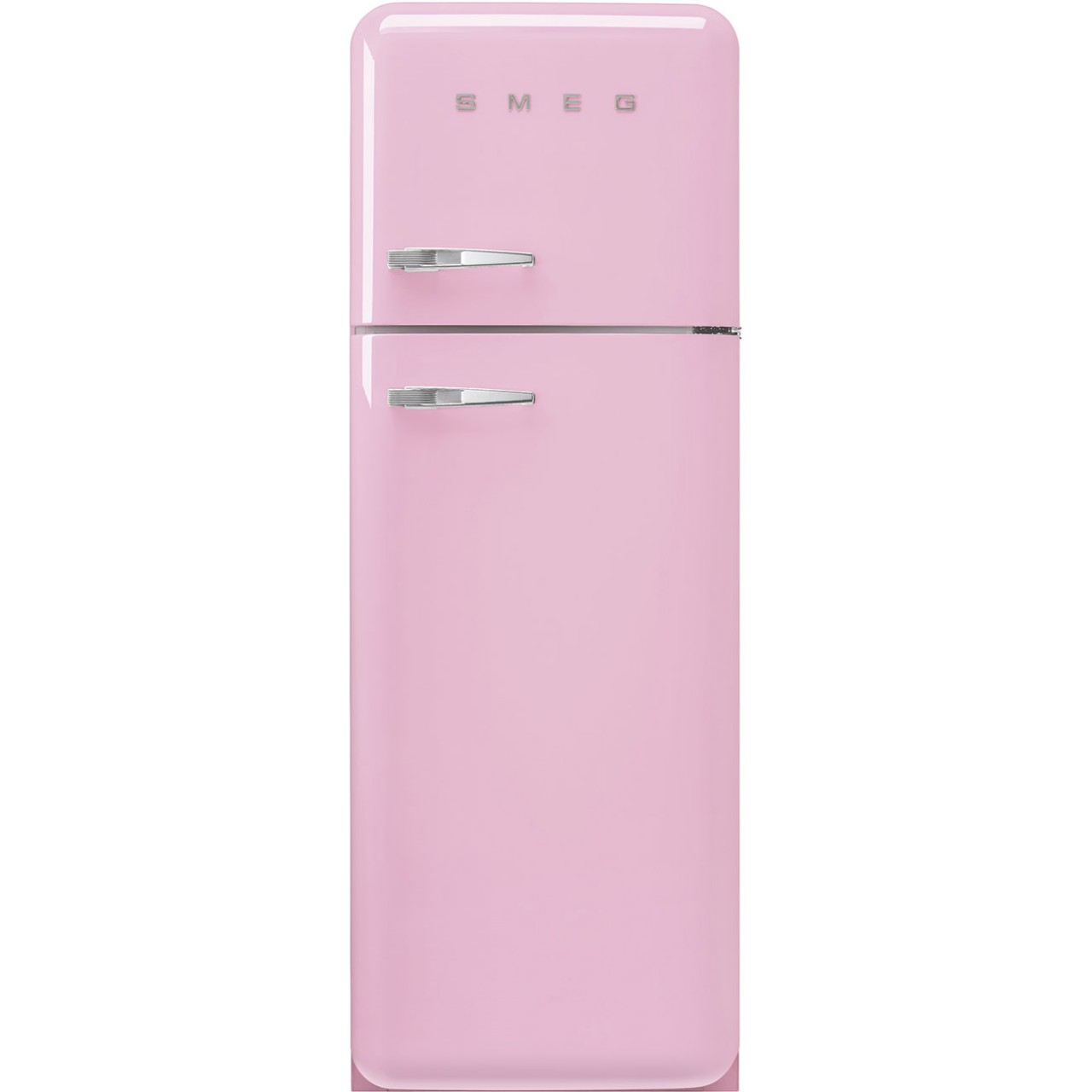 Smeg FAB30RPK5UK 60cm Wide Pink Right Hinge Freestanding Fridge Freezer