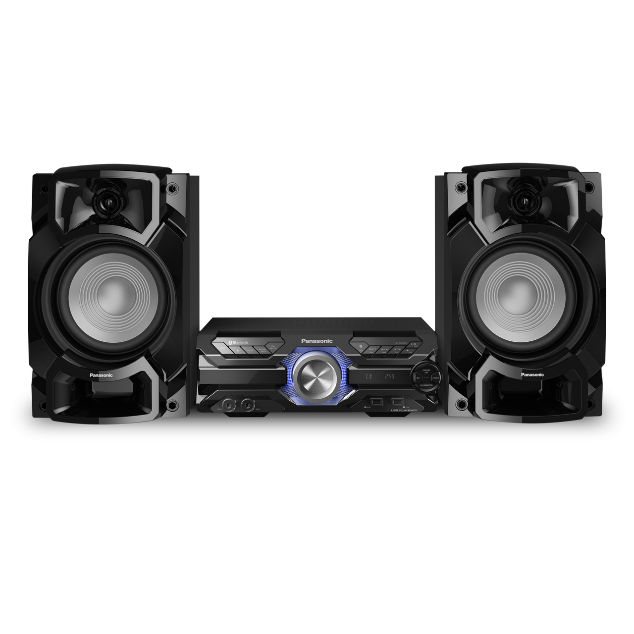 Panasonic SC-AKX520E-K 650w High Power Audio System with CD Player and ...