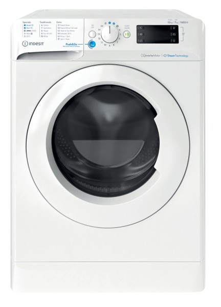 Indesit BDE107436WVUK 10/7kg 1400 Spin Washer Dryer