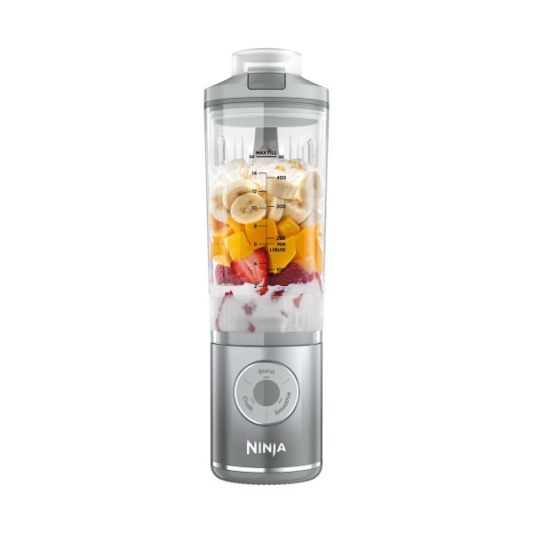 Ninja BC251UKSL Blast Max Silver Compact Portable Blender