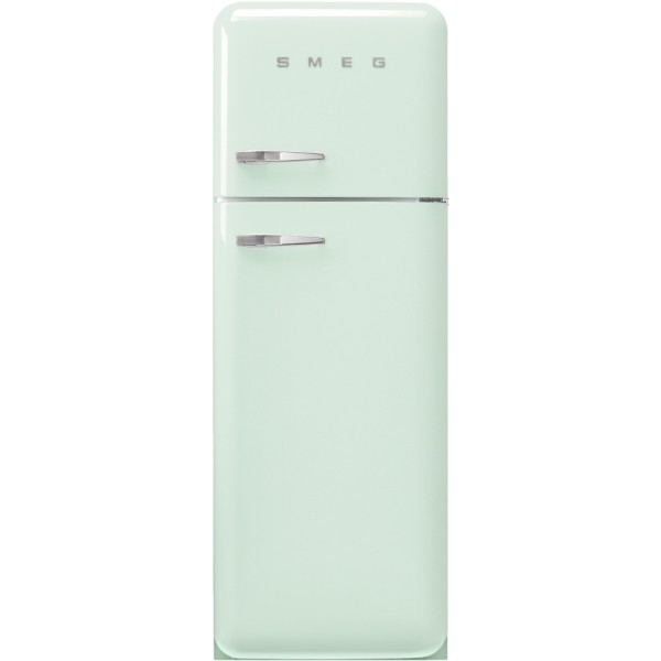 Smeg FAB30RPG6UK 60cm Retro Style Fridge Freezer Green, Right Hand Hinge