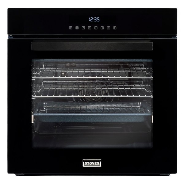 Stoves SEB602TCC Black Built-In Single Oven