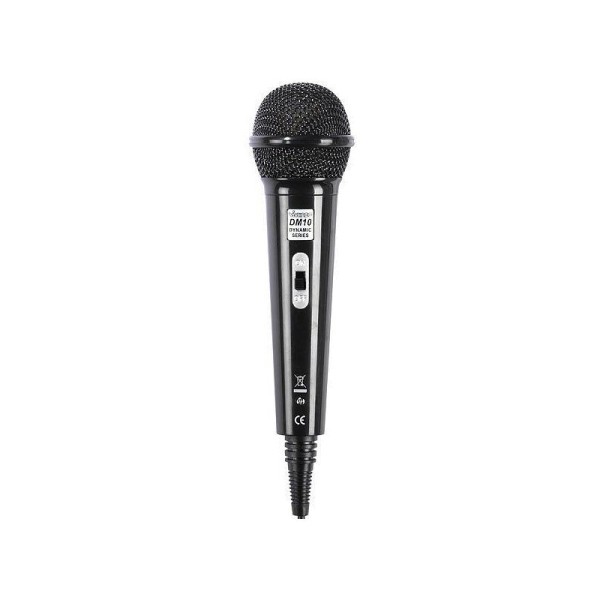 Vivanco DM10 Dynamic 3.5mm Black Microphone