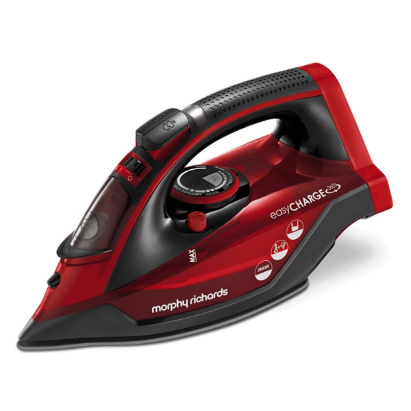 Morphy Richards 303250 EasyCharge 2400W Red Steam Iron