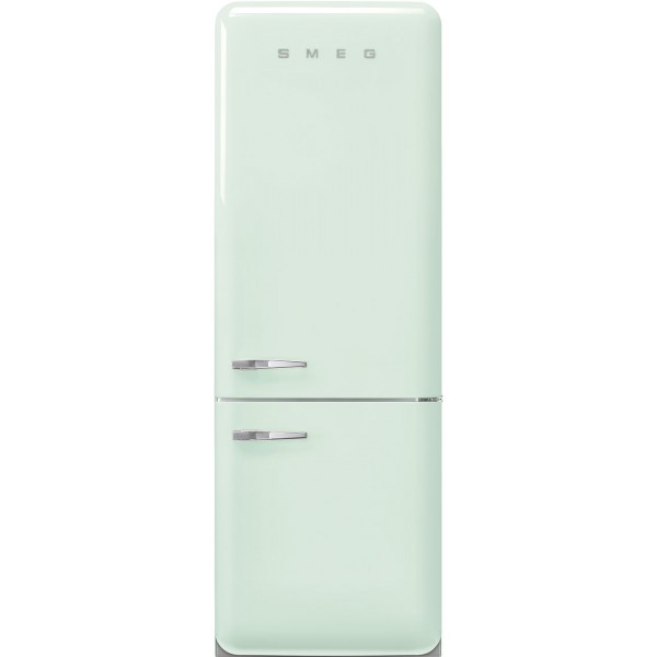 SMEG FAB38RPG6 Retro Free Standing Refrigerator in Pastel Green, Right hand hinge