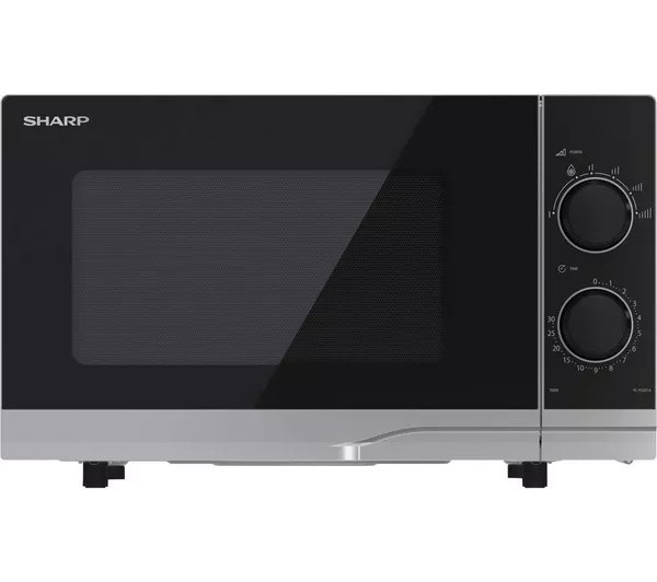 Sharp YC-PS201AU-S 20 Litres Solo Silver Microwave