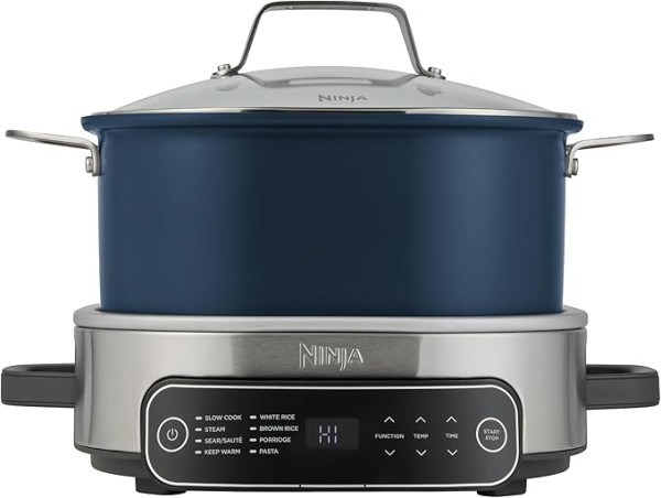 Ninja MC1101UK Foodi 8 in 1 6L Blue Rice and Slow Cooker
