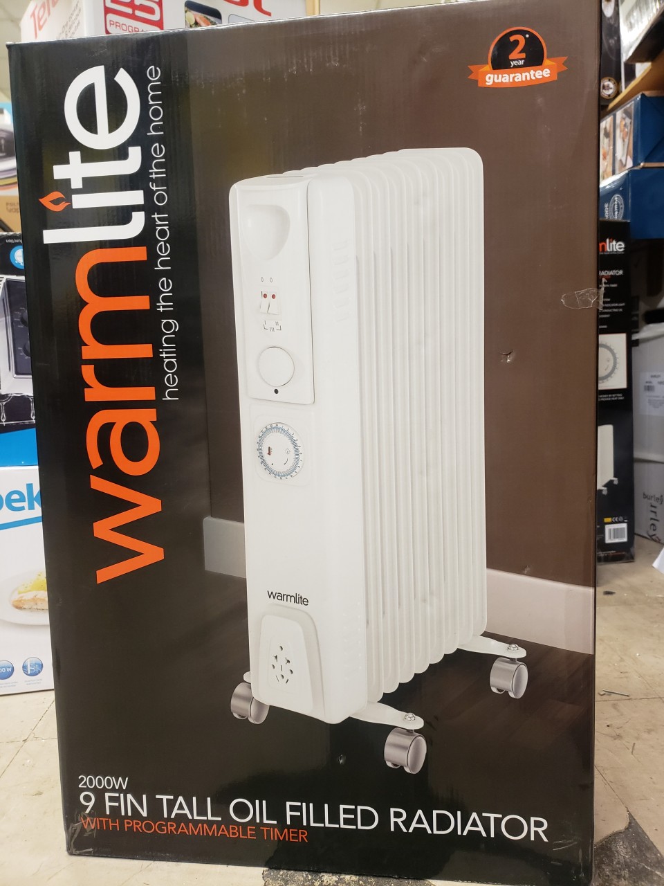 Warmlite WL43004YTM 2kw Oil Heater Radiators Heating & Air