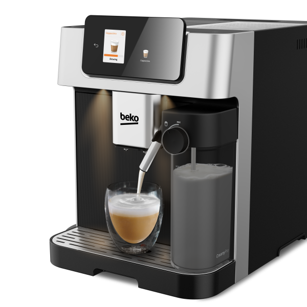 Beko CEG7348X CaffeExperto Bean to Cup Fully Automatic Silver Espresso Machine