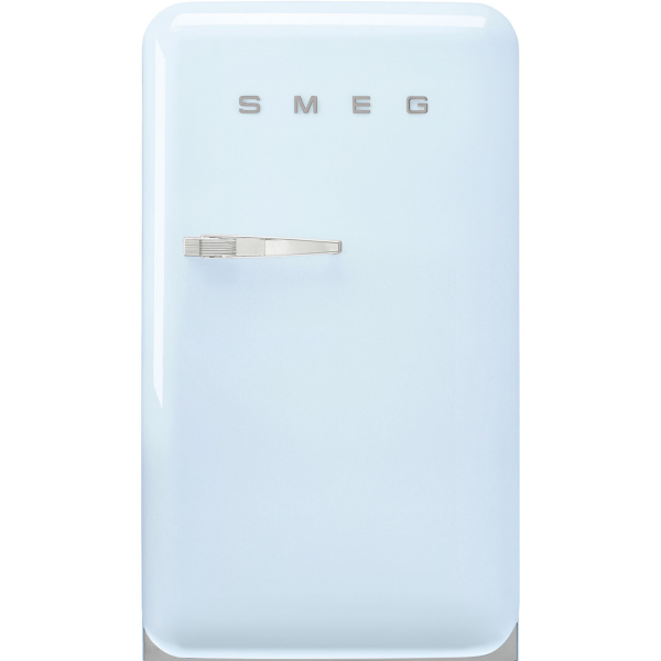 Smeg FAB10RPB6 55cm Wide Blue Freestanding Fridge With Icebox