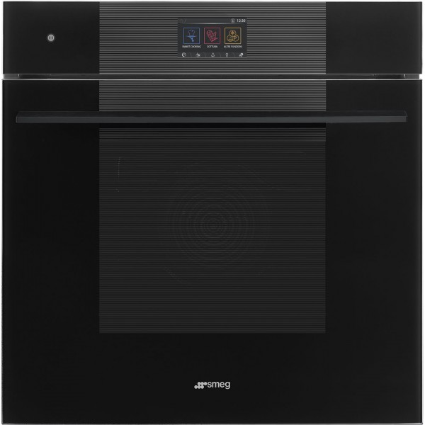 Smeg SO6104APB3 60cm Linea Omnichef Built-in Black Single Oven