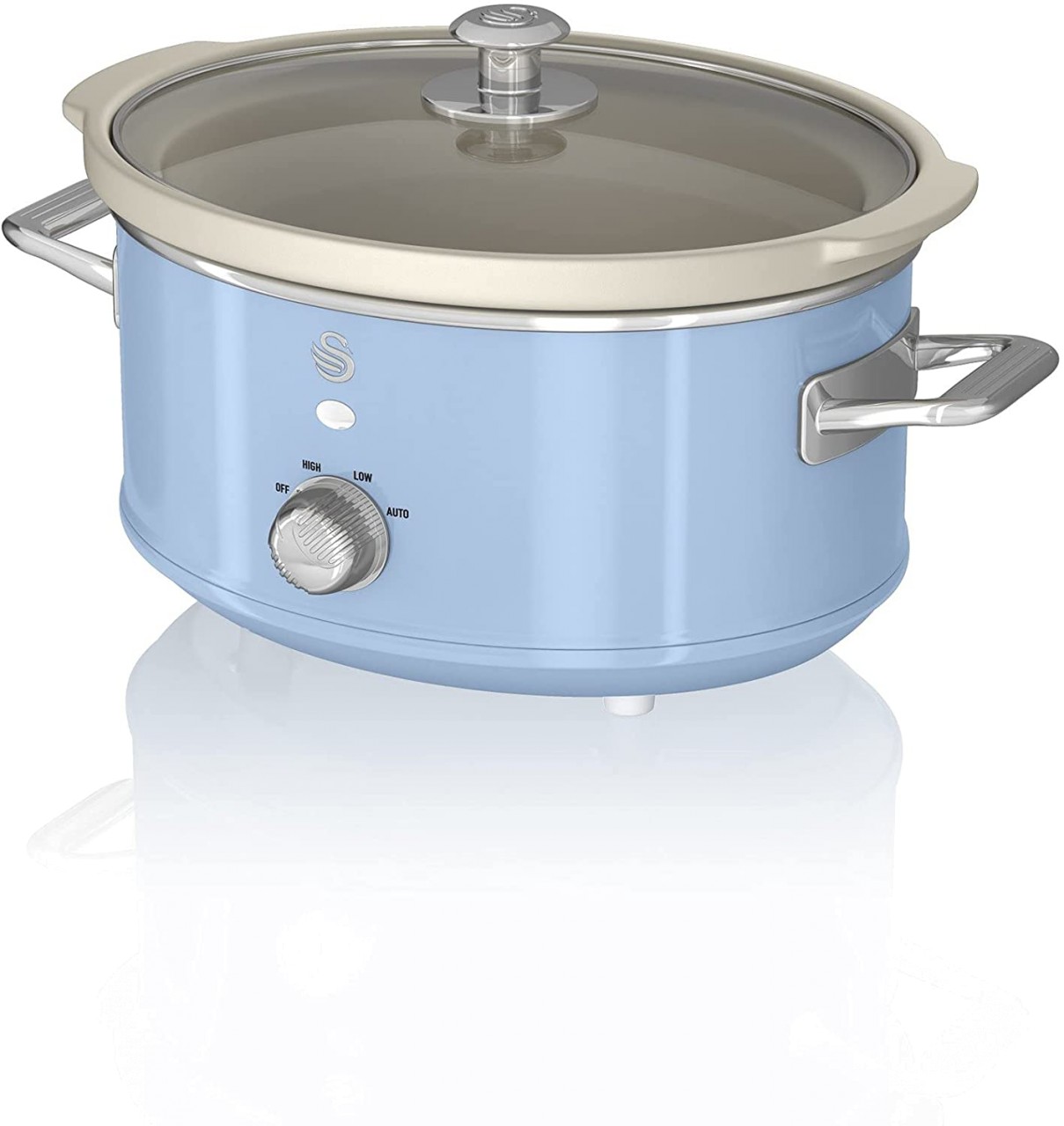 Swan SF17021BLN Retro Style 3.5L Slow Cooker