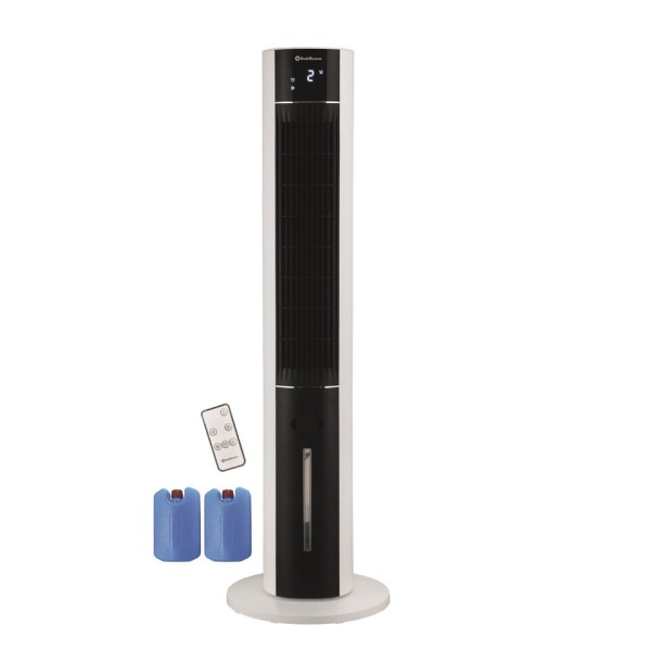 Rediffusion REDAC03WT Arctic Breeze Black Tower Air Cooler