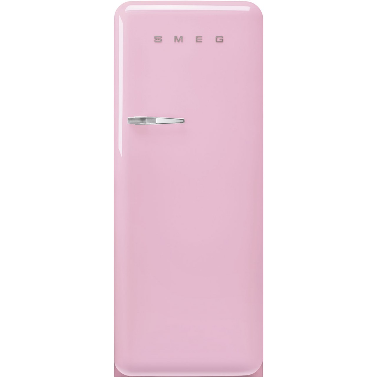 Smeg FAB28RPK5UK 60cm Wide Pink Right Hinge Freestanding Fridge