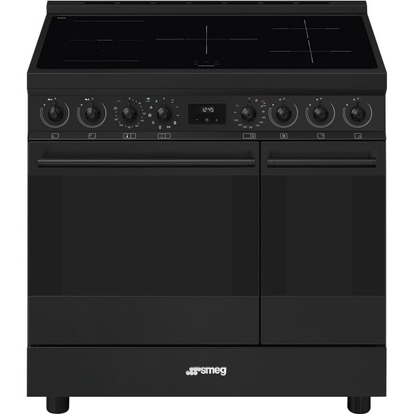 Smeg C92IPN2 90cm Wide Symphony Classic Electric Induction Range Cooker