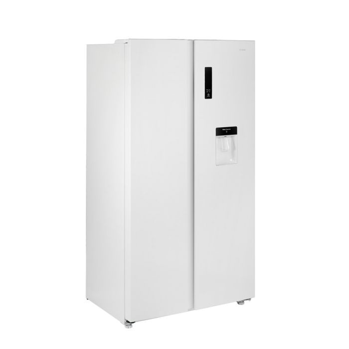 Teknix TSBSW911772W American Style Fridge Freezer with Unplumbed Water Dispenser