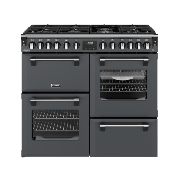 Stoves 444412015 Richmond Deluxe 100cm Wide Dual Fuel Range Cooker