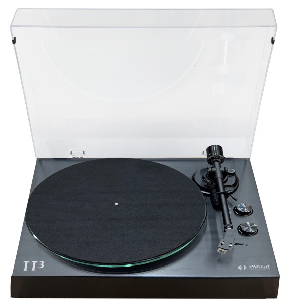 Mitchell Acoustics UStream TT3 Bluetooth Black Vinyl Turntable