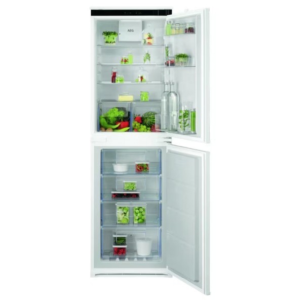 AEG NSC7T185ES 7000 178cm Tall 242L Frost Free Built In Fridge Freezer