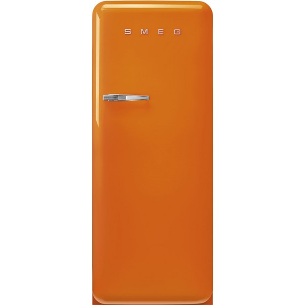 Smeg FAB28ROR6 153cm Tall Orange Freestanding Refrigerator
