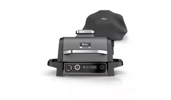 Ninja OG703UK Outdoor Woodfire Electric BBQ Grill and Smoker