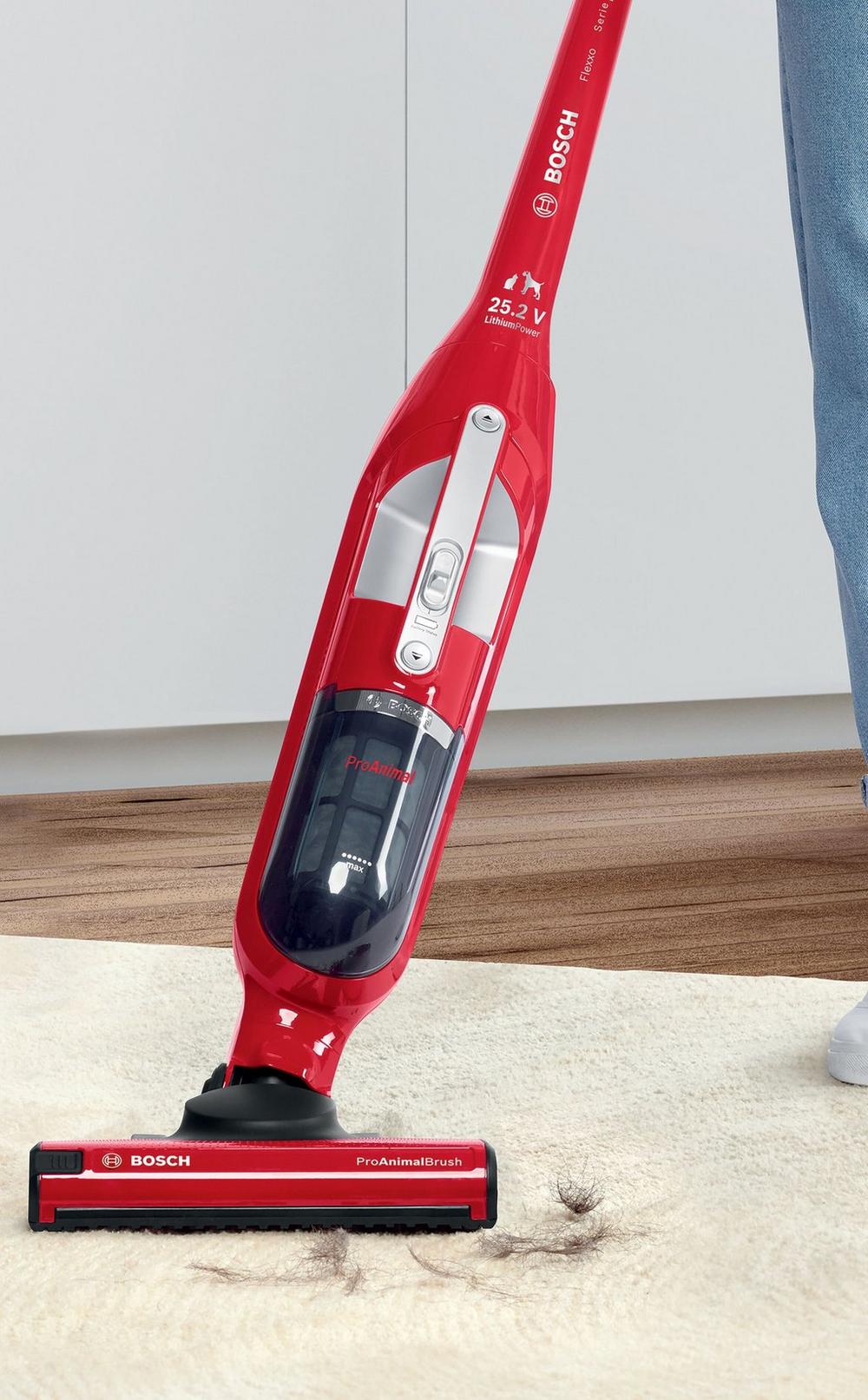 Bosch BBH3PETGB Flexxo Serie 4 Pro Animal 2in1 Cordless Upright