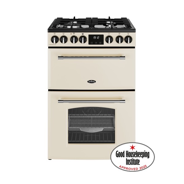 Belling Farmhouse Range 60cm Wide Dual Fuel Mini Range Cooker