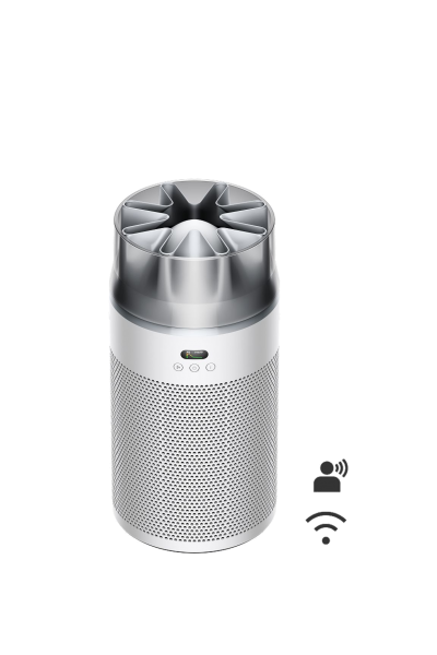 Dyson HJ10 Hush Jet Compact Silver Purifier