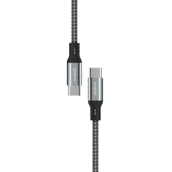 Groove 2m 100W USB-C to USB-C Braided Cable