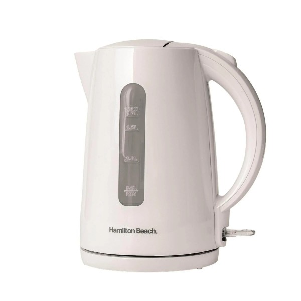 Hamilton Beach HBK1301W 1.7L White Rapid Boil Kettle