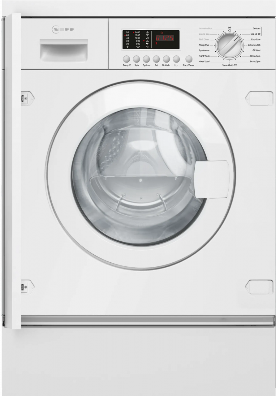 Neff V6540X3GB Washer Dryer 7kg/4kg 1400 Spin Washer Dryer
