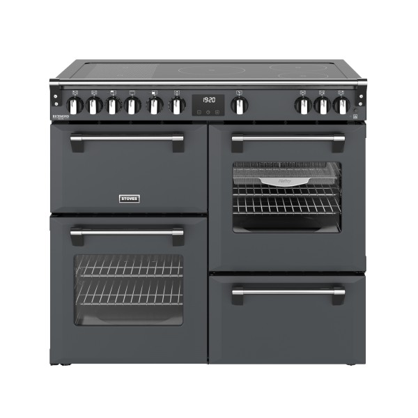 Stoves 444412021 Richmond Deluxe 100cm Wide Electric Induction Range Cooker