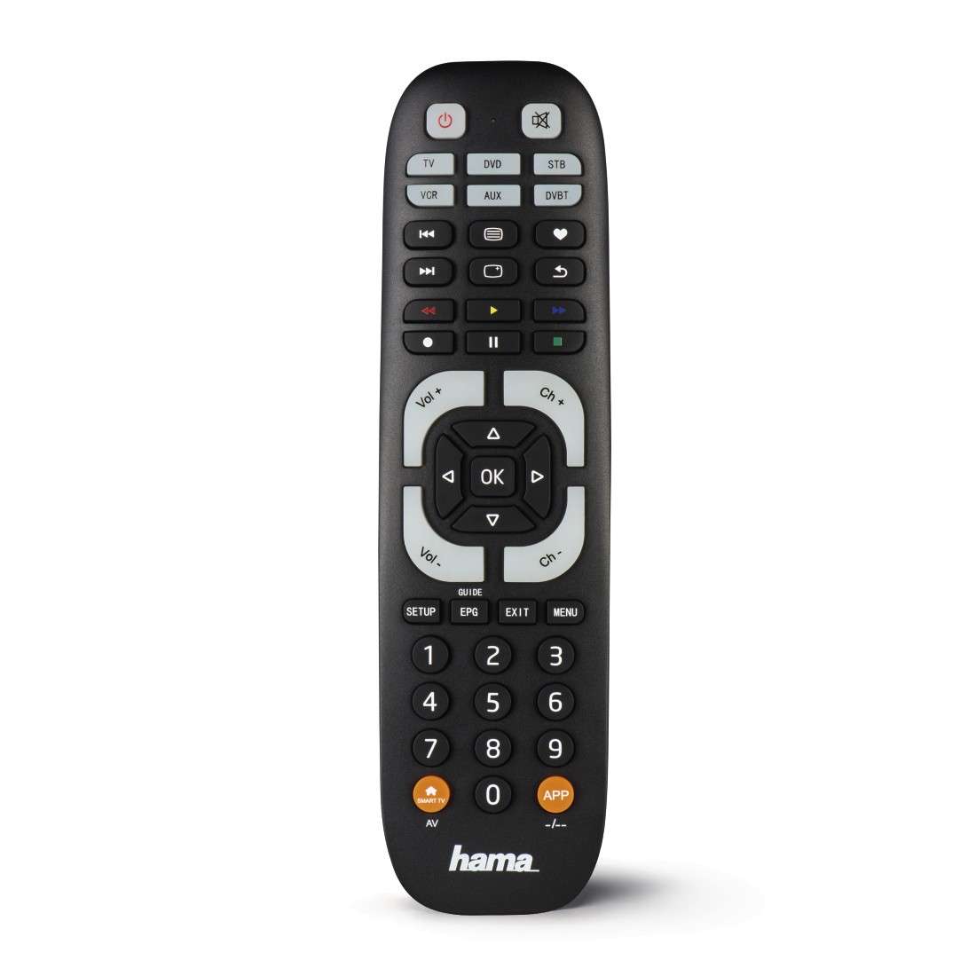 Hama 00040074 6in1 Universal Remote Control for Smart TVs G Craggs Ltd