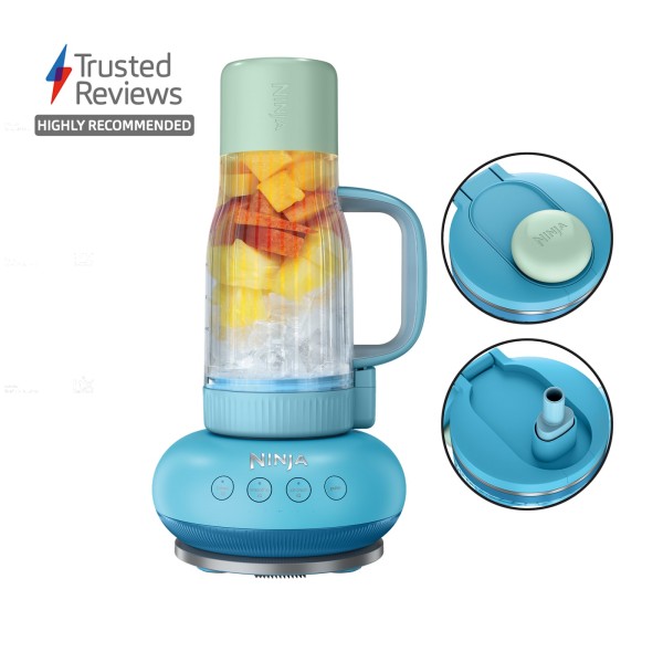 Ninja DB351UKBL BlendBoss Blue Raspberry Tumbler Blender