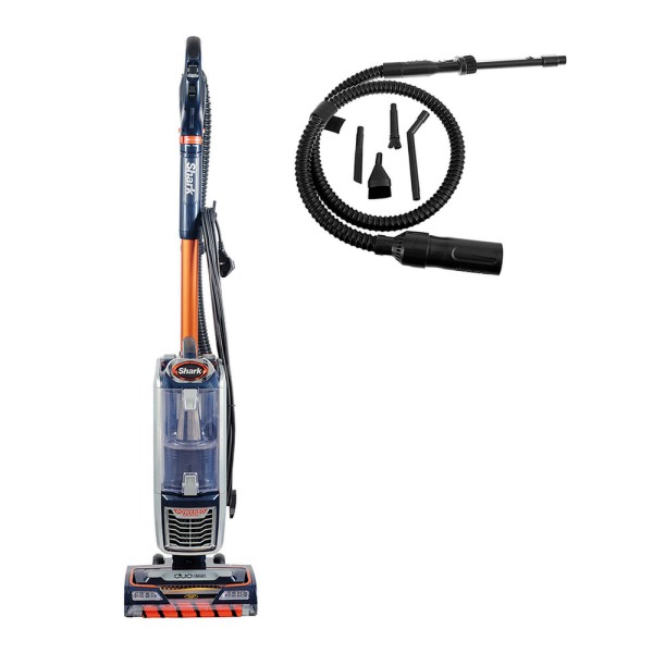 Shark NZ801UKTKIT Anti Hair Wrap Upright Blue Vacuum Cleaner with Home and Car Kit