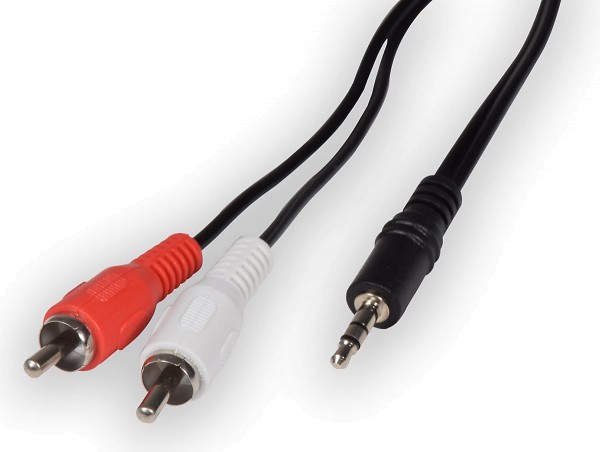 AV Link 112.64UK 3.5mm Stereo to 2 RCA Plugs Lead