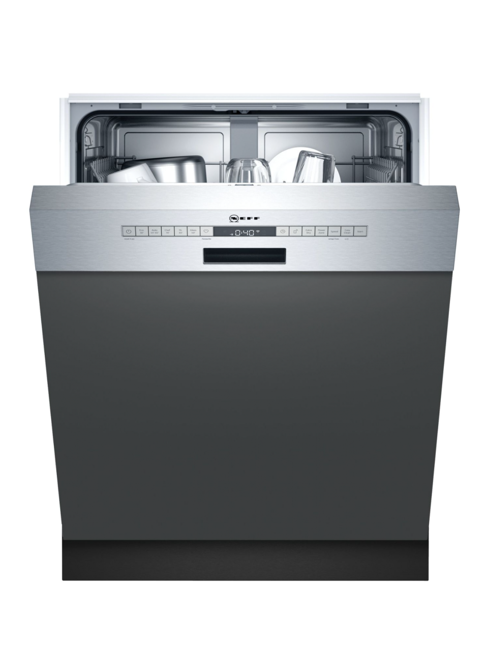 Neff S145ITS04G 60cm Wide Semi-Integrated Dishwasher