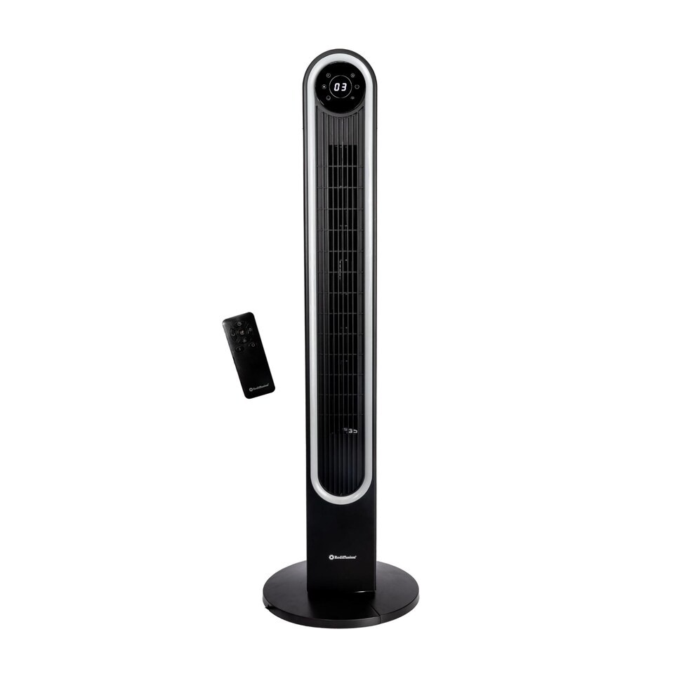 Rediffusion REDAC06BK 42" Black Halo Tower Fan