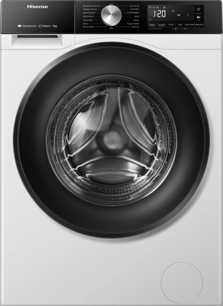 Hisense WF3S9043BW3 9kg 1400 Spin Washing Machine
