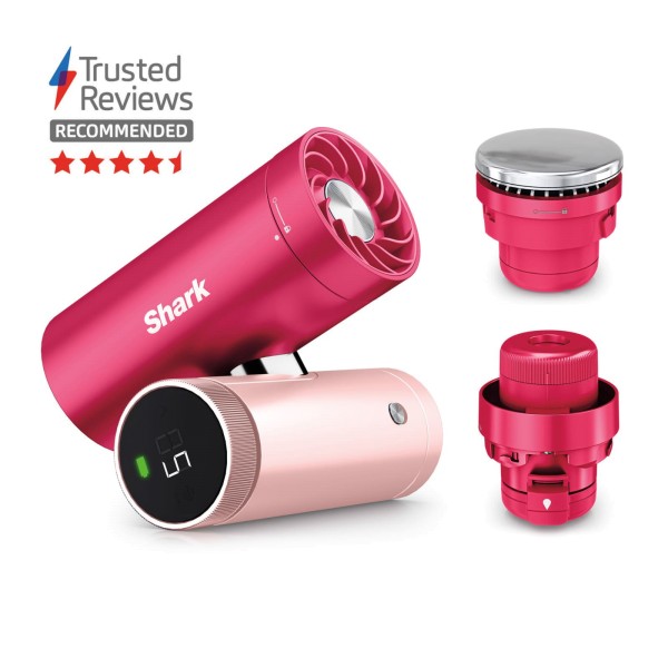 Shark FA022UKPK Pink ChillPill 3-in-1 Fan, Mist and InstaChill System