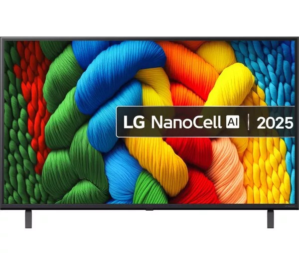 LG 43NANO80A6B.AEK 43&quot; 4K Ultra HD Nano Cell Smart TV