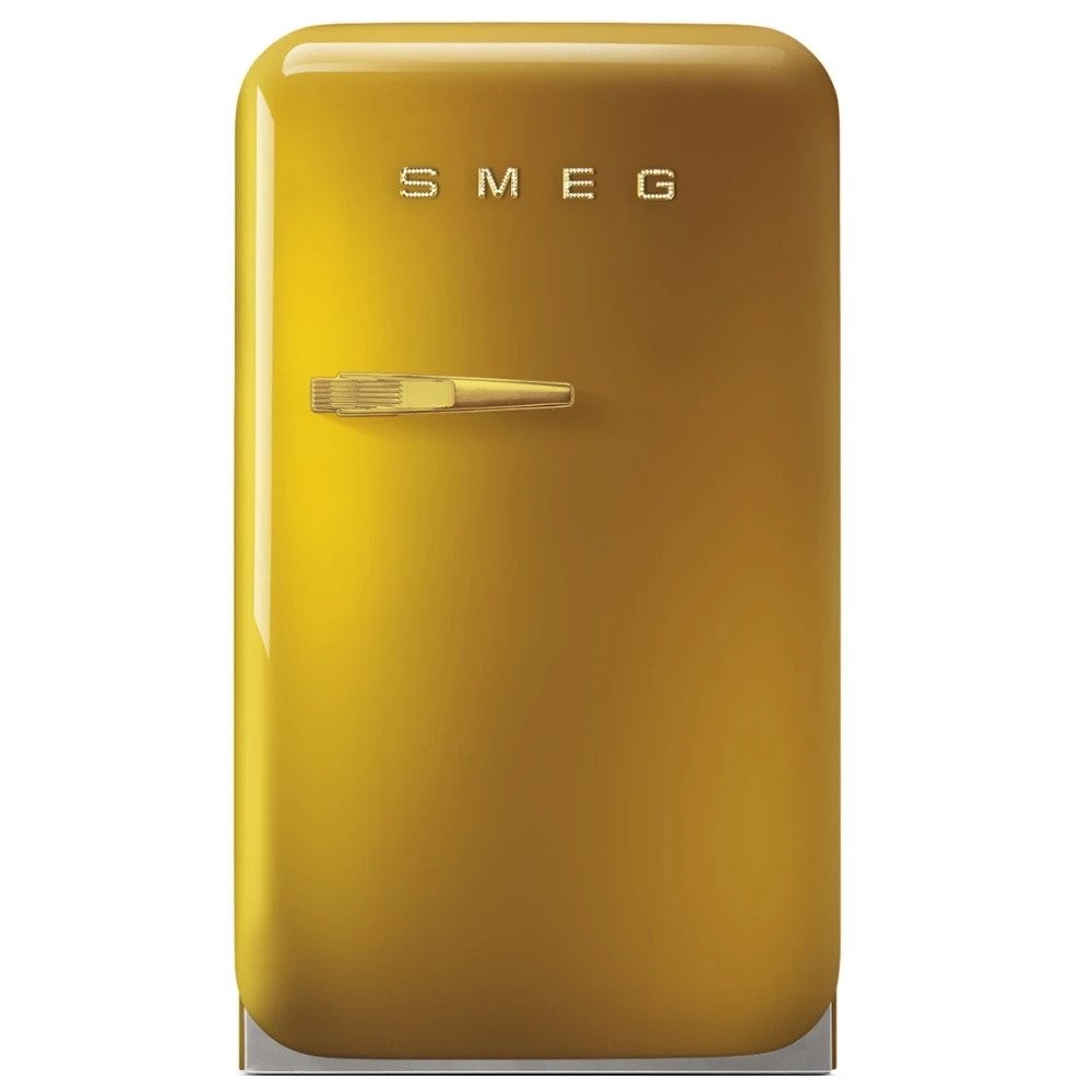 Smeg FAB5RGO 40cm Wide Under Counter Larder Fridge