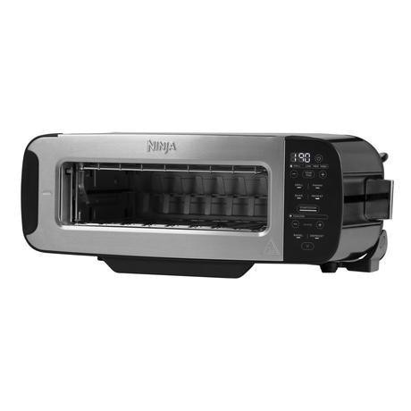 Ninja ST200UK 3 In 1 Black Toaster, Grill & Panini Press