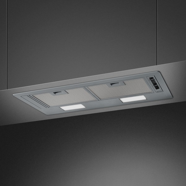 Smeg KSG70E 73cm Silver Canopy Cooker Hood