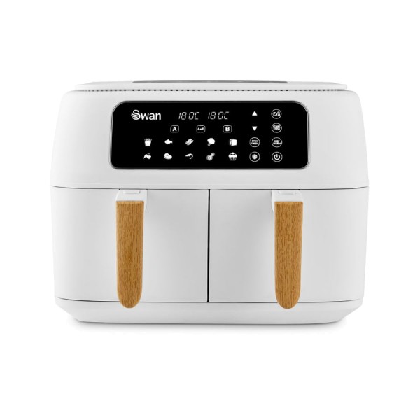 Swan SD10410WHT Nordic Duo 13-in-1 Twin Air Fryer