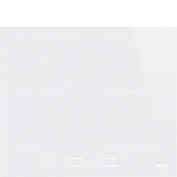 Smeg SI2M7643DW 60cm White Glass Induction Hob