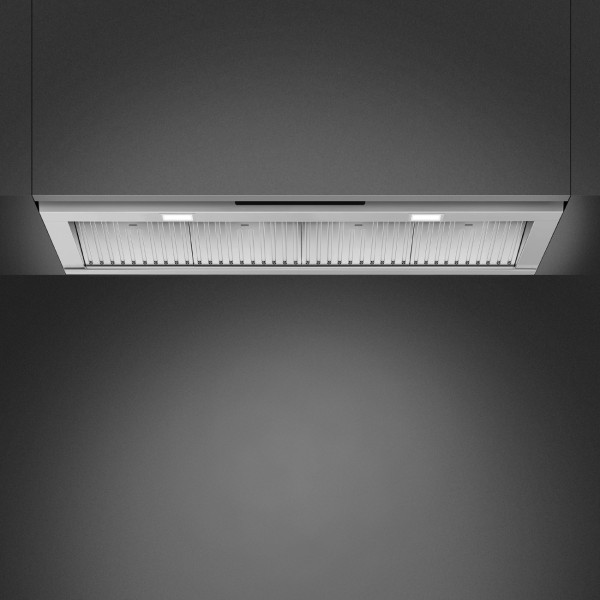 Smeg KSGT124X 120cm T-Shelf Universal Canopy Cooker Hood