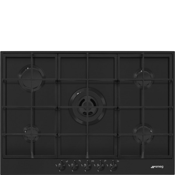 Smeg PX375MB 75cm Wide Classic Gas Hob