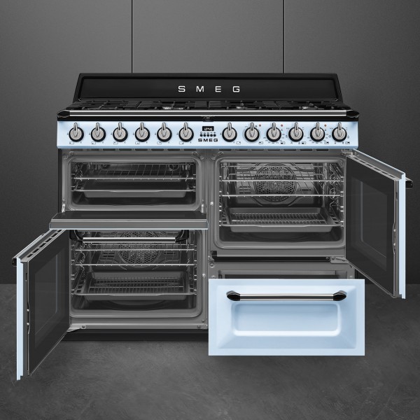 Smeg TR4110AZ 110cm Wide Victoria Dual Fuel Range Cooker