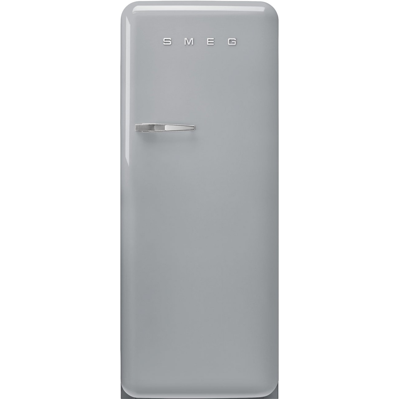 Smeg FAB28RSV5UK 60cm Wide Silver Right Hinge Freestanding Fridge